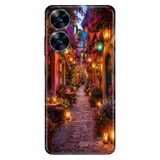 Realme Realme C55 ile Uyumlu Kılıf, Hayal Sokağı Temalı Desenli, Darbe Emici Silikon