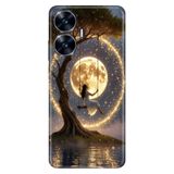 Realme Realme C55 ile Uyumlu Kılıf, Hayallere Temalı Desenli, Darbe Emici Silikon