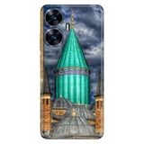 Realme Realme C55 ile Uyumlu Kılıf, Mevlana Türbesi Temalı Desenli, Darbe Emici Silikon