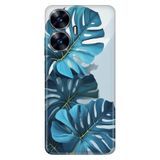 Realme Realme C55 ile Uyumlu Kılıf, Plant Temalı Desenli, Darbe Emici Silikon