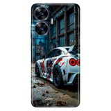 Realme Realme C55 ile Uyumlu Kılıf, Yarışa Hazırlık Temalı Desenli, Darbe Emici Silikon