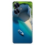 Realme Realme C55 ile Uyumlu Tulum Temalı Desenli Darbe Emici Silikon Kılıf, Çok Renkli