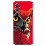 Realme Realme C65 ile Uyumlu Baykuş5050 Temalı Desenli Darbe Emici Silikon Kılıf