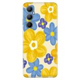 Realme Realme C65 ile Uyumlu Kılıf, Bahçe Temalı Desenli, Darbe Emici Silikon