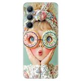 Realme Realme C65 ile Uyumlu Kılıf, GirlDonut Temalı Desenli, Darbe Emici Silikon, Çok Renkli