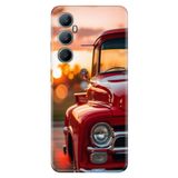 Realme Realme C65 ile Uyumlu Kılıf, Kamyonet Temalı Desenli, Darbe Emici Silikon
