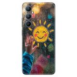 Realme Realme C65 ile Uyumlu Kılıf, Sunshine Temalı Desenli, Darbe Emici Silikon
