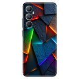 Realme Realme C65 ile Uyumlu Silikon Kılıf, Ai Club Temalı Desenli, Darbe Emici, Çok Renkli