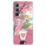 Realme Realme C65 ile Uyumlu Silikon Kılıf, Coffee Temalı Desenli, Darbe Emici