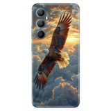 Realme Realme C65 ile Uyumlu Silikon Kılıf, Kartal 86 Temalı Desenli, Darbe Emici