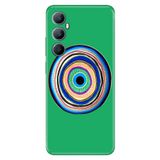 Realme Realme C65 ile Uyumlu Silikon Kılıf, Nazarlardan Korusun Temalı Desenli, Darbe Emici, Çok Renkli
