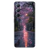 Realme Realme C65 ile Uyumlu Silikon Kılıf, Romantik Sokak Temalı Desenli, Darbe Emici, Çok Renkli