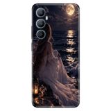 Realme Realme C65 ile Uyumlu Silikon Kılıf, Seni Beklerken Temalı Desenli, Darbe Emici, Çok Renkli