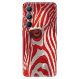 Realme Realme C65 ile Uyumlu Silikon Kılıf, Zebra Paint Temalı Desenli, Darbe Emici