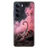 Realme Realme C75 ile Uyumlu Akrep Burcu Temalı Desenli Darbe Emici Silikon Kılıf, Çok Renkli
