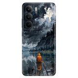 Realme Realme C75 ile Uyumlu Ben ve Ben Temalı Desenli Darbe Emici Silikon Kılıf, Çok Renkli