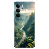 Realme Realme C75 ile Uyumlu Kılıf, Nature 56 Temalı Desenli, Darbe Emici Silikon