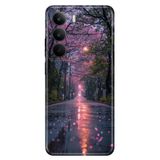 Realme Realme C75 ile Uyumlu Kılıf, Romantik Sokak Temalı Desenli, Darbe Emici Silikon