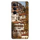 Realme Realme C75 ile Uyumlu Kılıf, Safranbolu Temalı Desenli, Darbe Emici Silikon