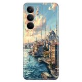 Realme Realme C75 ile Uyumlu Kılıf, Sultan Ahmet Temalı Desenli, Darbe Emici Silikon