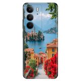 Realme Realme C75 ile Uyumlu Lake Como Temalı Desenli Darbe Emici Silikon Kılıf, Çok Renkli