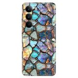 Realme Realme C75 ile Uyumlu Penn Glass Temalı Desenli Darbe Emici Silikon Kılıf, Çok Renkli
