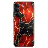 Realme Realme C75 ile Uyumlu Seira Mermer Temalı Desenli Darbe Emici Silikon Kılıf