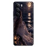 Realme Realme C75 ile Uyumlu Seni Beklerwen Temalı Desenli Darbe Emici Silikon Kılıf, Çok Renkli