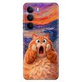 Realme Realme C75 ile Uyumlu Silikon Kılıf, Dombili Temalı Desenli, Darbe Emici, Çok Renkli