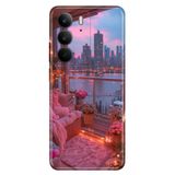 Realme Realme C75 ile Uyumlu Silikon Kılıf, Manzaram Bu Olsa Temalı Desenli, Darbe Emici, Çok Renkli