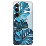 Realme Realme C75 ile Uyumlu Silikon Kılıf, Plant Temalı Desenli, Darbe Emici, Çok Renkli