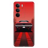Realme Realme C75 ile Uyumlu V8 Classic Temalı Desenli Darbe Emici Silikon Kılıf, Çok Renkli