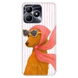 Realme Realme Note 50 4G ile Uyumlu Amor Temalı Desenli Darbe Emici Silikon Kılıf, Çok Renkli