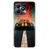 Realme Realme Note 50 4G ile Uyumlu Kılıf, Race Classico Temalı Desenli, Darbe Emici Silikon