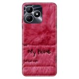 Realme Realme Note 50 4G ile Uyumlu My Phone Temalı Desenli Darbe Emici Silikon Kılıf, Çok Renkli