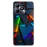 Realme Realme Note 50 4G ile Uyumlu Silikon Kılıf, Ai Club Temalı Desenli, Darbe Emici, Çok Renkli