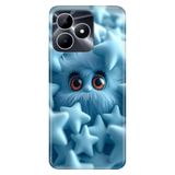 Realme Realme Note 50 4G ile Uyumlu Silikon Kılıf, Artistic Temalı Desenli, Darbe Emici, Çok Renkli