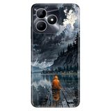 Realme Realme Note 50 4G ile Uyumlu Silikon Kılıf, Ben ve Ben Temalı Desenli, Darbe Emici, Çok Renkli