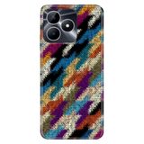 Realme Realme Note 50 4G ile Uyumlu Silikon Kılıf, Color Z Temalı Desenli, Darbe Emici, Çok Renkli