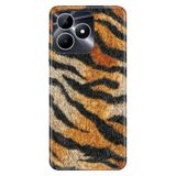 Realme Realme Note 50 4G ile Uyumlu Silikon Kılıf, Lion Temalı Desenli, Darbe Emici, Çok Renkli