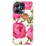 Realme Realme Note 50 4G ile Uyumlu Silikon Kılıf, Mis Kokulu Çiçek Temalı Desenli, Darbe Emici, Çok Renkli