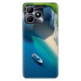 Realme Realme Note 50 4G ile Uyumlu Silikon Kılıf, Tulum Temalı Desenli, Darbe Emici, Çok Renkli