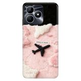 Realme Realme Note 50 4G ile Uyumlu Silikon Kılıf, World is Yours Temalı Desenli, Darbe Emici, Çok Renkli