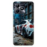 Realme Realme Note 50 4G ile Uyumlu Silikon Kılıf, Yarışa Hazırlık Temalı Desenli, Darbe Emici
