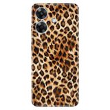 Realme Realme Note 60 ile Uyumlu Kılıf, Afrika Leopar Temalı Desenli, Darbe Emici Silikon