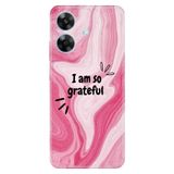 Realme Realme Note 60 ile Uyumlu Kılıf, Grateful Temalı Desenli, Darbe Emici Silikon