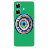 Realme Realme Note 60 ile Uyumlu Silikon Kılıf, Nazarlardan Korusun Temalı Desenli, Darbe Emici, Çok Renkli
