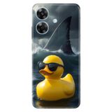 Realme Realme Note 60 ile Uyumlu Silikon Kılıf, Ördeğe Vız Gelmiş Temalı Desenli, Darbe Emici, Çok Renkli