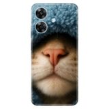 Realme Realme Note 60 ile Uyumlu Silikon Kılıf, Street Cat Temalı Desenli, Darbe Emici, Çok Renkli