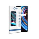 Realme X7 ile Uyumlu Tam Kaplayan Fiber Nano Ekran Koruyucu Cam